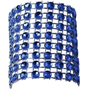 Neel Blue Set of 10 Napkin Rings Holder Stripe Buckle for Table Decoration, 13cm x 4cm in Blue Size: 13 cm x 4 cm Blue 13 cm x 4 cm Neel Blue Set of 10 Napkin Rings Holder Stripe Buckle for Table Decoration, 13cm x 4cm in Blue Size: 13 cm x 4 cm Blue 13 cm x 4 cm