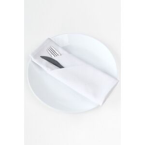 Neel Blue 220GSM Christmas Dinner Napkin, 100% Polyester, Stain-Resistant - 50x50cm in White Size: 50x50 cm White 50x50 cm Neel Blue 220GSM Christmas Dinner Napkin, 100% Polyester, Stain-Resistant - 50x50cm in White Size: 50x50 cm White 50x50 cm