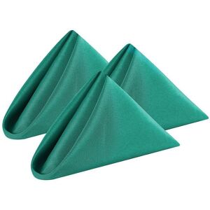Neel Blue 20 Inch Polyester Table Napkins, Reusable, Wrinkle-Resistant Cloth Napkins, 10pcs in Dark Green Dark Green Neel Blue 20 Inch Polyester Table Napkins, Reusable, Wrinkle-Resistant Cloth Napkins, 10pcs in Dark Green Dark Green