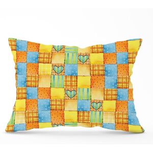 Warren Reed - Designer Baby Watercolour Blanket Pattern Cushions in Yellow Size: 33 cm x 48 cm Yellow 33 cm x 48 cm Warren Reed - Designer Baby Watercolour Blanket Pattern Cushions in Yellow Size: 33 cm x 48 cm Yellow 33 cm x 48 cm