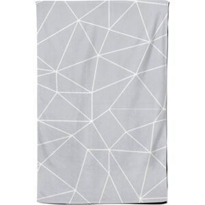 Warren Reed - Designer Geometric Triangle Pattern Tea Towel in Grey Grey Warren Reed - Designer Geometric Triangle Pattern Tea Towel in Grey Grey