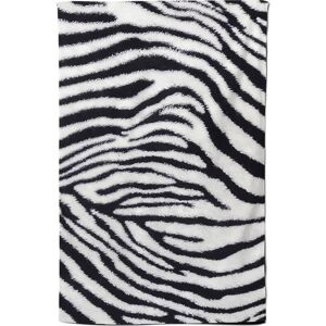 Warren Reed - Designer Zebra Texture Pattern Tea Towel in Grey Grey Warren Reed - Designer Zebra Texture Pattern Tea Towel in Grey Grey