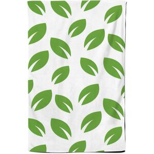 Warren Reed - Designer Leaves Pattern Tea Towel in Green Green Warren Reed - Designer Leaves Pattern Tea Towel in Green Green