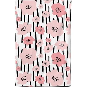 Warren Reed - Designer Pastel Pink Flowers Tea Towel Pink Warren Reed - Designer Pastel Pink Flowers Tea Towel Pink