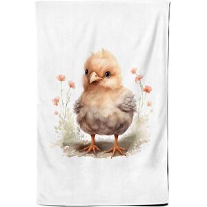Warren Reed - Designer Watercolour, Cute Chick Tea Towel Multicolor Warren Reed - Designer Watercolour, Cute Chick Tea Towel Multicolor