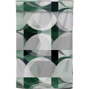 Warren Reed - Designer Geometric Grey Green Tea Towel Green Warren Reed - Designer Geometric Grey Green Tea Towel Green