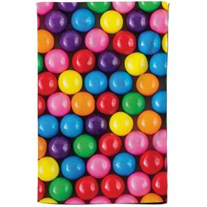 Warren Reed - Designer Brightly Colored Gum Balls Tea Towel in Pink Pink Warren Reed - Designer Brightly Colored Gum Balls Tea Towel in Pink Pink