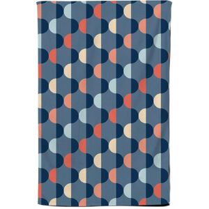 Warren Reed - Designer Geometric Pattern Tea Towel in Blue Blue Warren Reed - Designer Geometric Pattern Tea Towel in Blue Blue