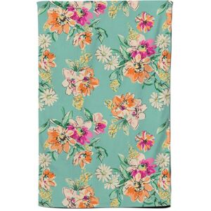 Warren Reed - Designer Bright Flower Sketch Tea Towel in Green Green Warren Reed - Designer Bright Flower Sketch Tea Towel in Green Green