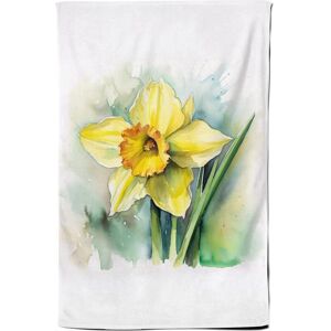 Warren Reed - Designer Watercolour Daffodil Tea Towel Multicolor Warren Reed - Designer Watercolour Daffodil Tea Towel Multicolor