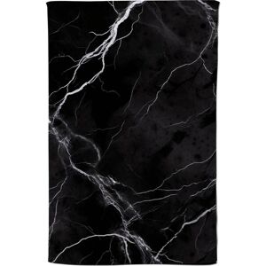 Warren Reed - Designer Black Marble Pattern Tea Towel Black Warren Reed - Designer Black Marble Pattern Tea Towel Black
