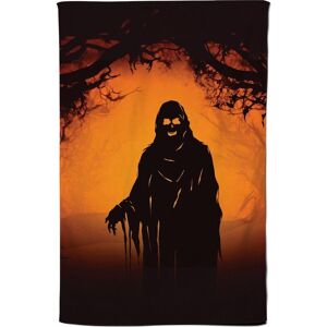 Warren Reed - Designer A Spooky Black & Orange Ghost Tea Towel Orange Warren Reed - Designer A Spooky Black & Orange Ghost Tea Towel Orange