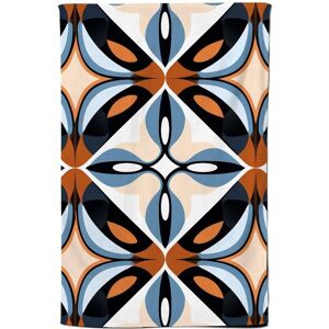 Warren Reed - Designer Brown & Blue Geometric Pattern Tea Towel Blue Warren Reed - Designer Brown & Blue Geometric Pattern Tea Towel Blue