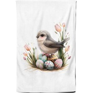 Warren Reed - Designer Sweet Easter Cuckoo Tea Towel Multicolor Warren Reed - Designer Sweet Easter Cuckoo Tea Towel Multicolor
