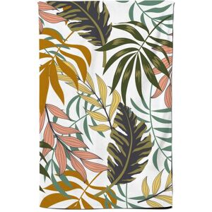 Warren Reed - Designer Tropical Leaves Tea Towel in Green Green Warren Reed - Designer Tropical Leaves Tea Towel in Green Green
