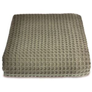 Allure Bath Fashions Luxury Hotel Waffle Throw Blanket Bedspread - 100% Cotton in Khaki Size: Extra Large Khaki Extra Large Allure Bath Fashions Luxury Hotel Waffle Throw Blanket Bedspread - 100% Cotton in Khaki Size: Extra Large Khaki Extra Large