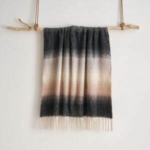 Allure Bath Fashions Ombre Faux Mohair Throw - Soft Fringed Blanket 130 x 170cm in Grey Size: 130 cm x 170 cm Grey 130 cm x 170 cm Allure Bath Fashions Ombre Faux Mohair Throw - Soft Fringed Blanket 130 x 170cm in Grey Size: 130 cm x 170 cm Grey 130 cm x 170 cm