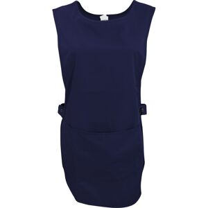 Dennys Women's Tabard Apron With Pocket in Navy Size: Small Navy Small Dennys Women's Tabard Apron With Pocket in Navy Size: Small Navy Small