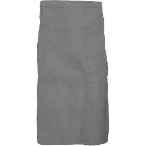 Dennys Catering Waist Apron With Pocket in Dark Grey Dark Grey Dennys Catering Waist Apron With Pocket in Dark Grey Dark Grey