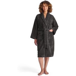 CHRISTY Women's 'Supersoft Cosy' Microvelour Bath Robe in Charcoal Size: Large/XL Charcoal L/XL CHRISTY Women's 'Supersoft Cosy' Microvelour Bath Robe in Charcoal Size: Large/XL Charcoal L/XL