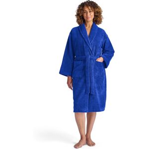 CHRISTY Women's 'Supersoft Cosy' Microvelour Bath Robe in Blue Size: Large/XL Blue L/XL CHRISTY Women's 'Supersoft Cosy' Microvelour Bath Robe in Blue Size: Large/XL Blue L/XL