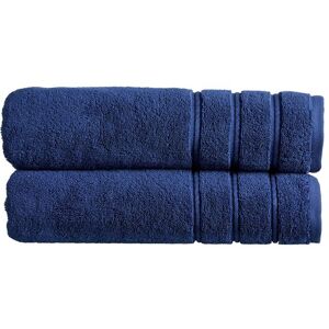 CHRISTY 'Antalya' 100% Turkish Cotton 2 Piece Luxury Bath Sheet Set in Dark Blue Dark Blue CHRISTY 'Antalya' 100% Turkish Cotton 2 Piece Luxury Bath Sheet Set in Dark Blue Dark Blue