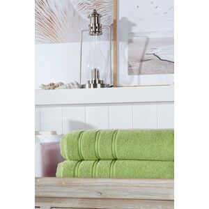 CHRISTY 'Antalya' Turkish Cotton Premium Loose Towels in Green Green CHRISTY 'Antalya' Turkish Cotton Premium Loose Towels in Green Green