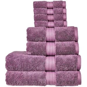 CHRISTY 'Renaissance' Luxury 675GSM Egyptian Cotton 8 Piece Towel Bale in Purple Purple CHRISTY 'Renaissance' Luxury 675GSM Egyptian Cotton 8 Piece Towel Bale in Purple Purple