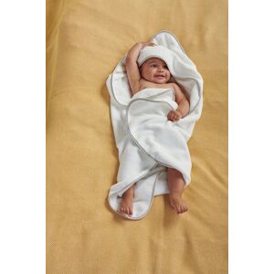 Christy - Kapuzenhandtuch 76x76 - white/grey - 100% cotton - hooded towel Christy - Kapuzenhandtuch 76x76 - white/grey - 100% cotton - hooded towel