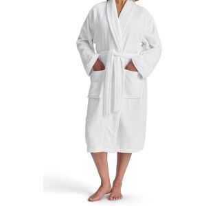 CHRISTY Women's 'Serene' Soft Combed Cotton Bath Robe in White Size: Small White S CHRISTY Women's 'Serene' Soft Combed Cotton Bath Robe in White Size: Small White S