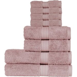 CHRISTY 'Renaissance' Luxury 675GSM Egyptian Cotton 8 Piece Towel Bale in Pale Pink Pale Pink CHRISTY 'Renaissance' Luxury 675GSM Egyptian Cotton 8 Piece Towel Bale in Pale Pink Pale Pink