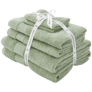 Catherine Lansfield 'Anti Bacterial' Cotton Towels in Pale Green Pale Green Catherine Lansfield 'Anti Bacterial' Cotton Towels in Pale Green Pale Green