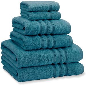 Catherine Lansfield 'Zero Twist' Cotton 6 Piece Towel Bale in Teal Teal Catherine Lansfield 'Zero Twist' Cotton 6 Piece Towel Bale in Teal Teal