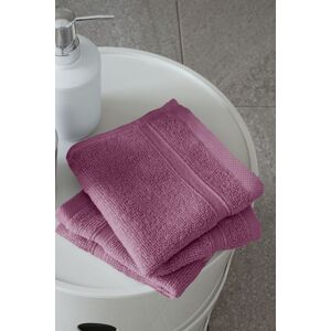 Catherine Lansfield 'Zero Twist' Face Cloth Pair in Raspberry Raspberry Catherine Lansfield 'Zero Twist' Face Cloth Pair in Raspberry Raspberry