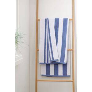 Bianca Reversible Stripe 90x140cm Cotton Jacquard Bath Sheet - Bath Sheet Bianca Reversible Stripe 90x140cm Cotton Jacquard Bath Sheet - Bath Sheet