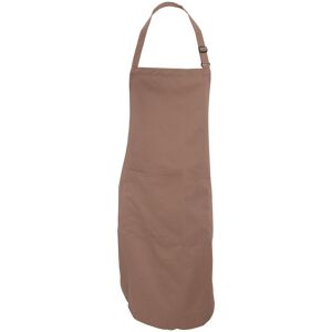 Dennys Catering Bib Apron With Pocket Pack of 2 in Light Brown Light Brown Dennys Catering Bib Apron With Pocket Pack of 2 in Light Brown Light Brown