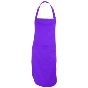 Dennys Catering Bib Apron With Pocket Pack of 2 in Purple Purple Dennys Catering Bib Apron With Pocket Pack of 2 in Purple Purple