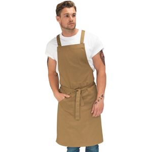 Le Chef Unisex Adults Crossover Bib Apron - Apron Le Chef Unisex Adults Crossover Bib Apron - Apron