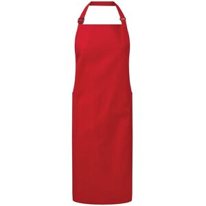 Premier Fairtrade Certified Full Apron in Red Red Premier Fairtrade Certified Full Apron in Red Red