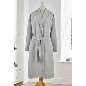 Allure Bath Fashions - Waffle Kimono - Grey - Bathrobe Allure Bath Fashions - Waffle Kimono - Grey - Bathrobe