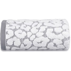 Allure Bath Fashions Luxury Jacquard Leopard Bath Towel in Grey Grey Allure Bath Fashions Luxury Jacquard Leopard Bath Towel in Grey Grey