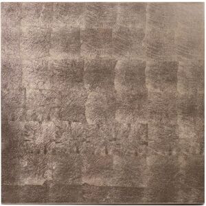 Posh Trading Company Set of Two Silver Leaf Placemats - Taupe Taupe Posh Trading Company Set of Two Silver Leaf Placemats - Taupe Taupe