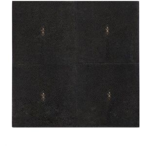 Posh Trading Company Set of Two Placemats - Faux Shagreen Chocolate in Brown Brown Posh Trading Company Set of Two Placemats - Faux Shagreen Chocolate in Brown Brown