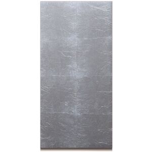 Posh Trading Company Set of Two Silver Leaf Double Coasters - Chic Matte Silver Silver Posh Trading Company Set of Two Silver Leaf Double Coasters - Chic Matte Silver Silver