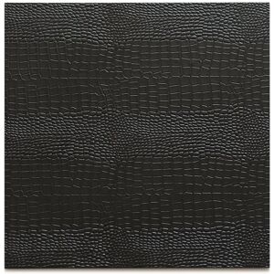Posh Trading Company Set of Two Placemats - Faux Python Black Black Posh Trading Company Set of Two Placemats - Faux Python Black Black