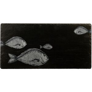 Selbrae House Slate Table Runner - Fish Repeat in Dark Grey Size: 1 Pack Dark Grey 1 Pack Selbrae House Slate Table Runner - Fish Repeat in Dark Grey Size: 1 Pack Dark Grey 1 Pack
