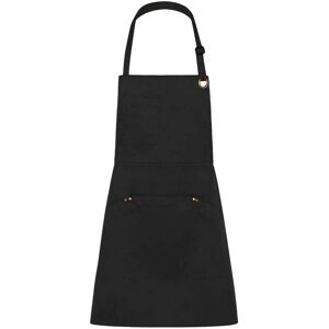 Dennys Le Chef Full Apron in Black Black Dennys Le Chef Full Apron in Black Black