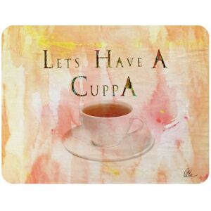 Benjamin Tate Design Lets Have A Cuppa Blanket in Natural Size: 120 cm x 150 cm Natural 120 cm x 150 cm Benjamin Tate Design Lets Have A Cuppa Blanket in Natural Size: 120 cm x 150 cm Natural 120 cm x 150 cm