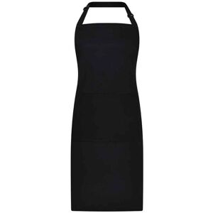 Brand Lab Bibbed Full Apron in Black Black Brand Lab Bibbed Full Apron in Black Black