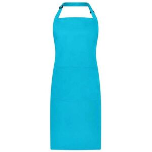 Brand Lab Bibbed Full Apron in Turquoise Turquoise Brand Lab Bibbed Full Apron in Turquoise Turquoise